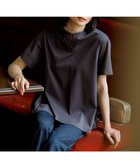 【23区/NIJYUSANKU】の【汗じみ防止/洗える】スムースデザイン バックフレア カットソー ダークブラウン系|ID:prp329100004536363