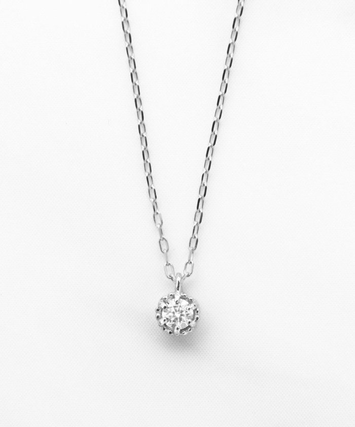 【トッカ/TOCCA】の【WEB限定】FLORA PLATINUM DIAMOND NECKLACE プラチナ ダイヤモンド ネックレス インテリア・キッズ・メンズ・レディースファッション・服の通販 founy(ファニー) https://founy.com/ ファッション Fashion レディースファッション Fashion for Women ジュエリー Jewelry ネックレス Necklaces & Pendants アクセサリー Fashion Accessories アンティーク Antique-Inspired シンプル Simple, Minimal ダイヤモンド Diamond, Brilliant Cut チェーン Chain, Chain Strap ネックレス Necklace, Pendant Necklace フェミニン Feminine, Girly フォルム Silhouette, Form ポーチ Pouch, Small Case モダン Modern, Contemporary ラウンド Round, Round Neck おすすめ Recommended / Our Picks |ID: prp329100004536375 ipo3291000000032685758