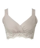 【ブラデリス ニューヨーク/BRADELIS New York】の【BRADELIS NewYork peace/ノンワイヤー】綿混トリプルキャッチFITブラ23 ブラデリス 補正 ブラジャー 接触冷感 ノンワイヤー DB123403 パールグレージュ|ID: prp329100004536402 ipo3291000000032056285