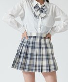 【ウィゴー/WEGO】の【SCHOOLITEM】スクールプリーツスカート ホワイトチェック1|ID: prp329100004536408 ipo3291000000032296846