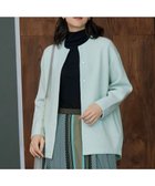 【自由区/JIYU-KU】の【洗える】ブークレーニット アウター アクア|ID: prp329100004536422 ipo3291000000034188985