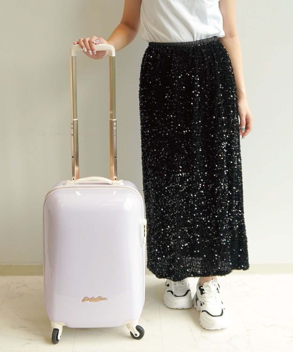 【エースバッグズアンドラゲッジ/ACE BAGS & LUGGAGE】のJewelna Rose キャンディポケットスーツケース 機内持ち込み 39871 ジュエルナローズ インテリア・キッズ・メンズ・レディースファッション・服の通販 founy(ファニー) 　ファッション　Fashion　レディースファッション　Ladies' Fashion Online　スーツ　Suits　コンパクト　Compact　スマホ　Smartphone　おすすめ　Recommend　旅行　Travel　スーツケース キャリーケース　Suitcase　スリーピーラベンダー|ID: prp329100004536428 ipo3291000000032585172