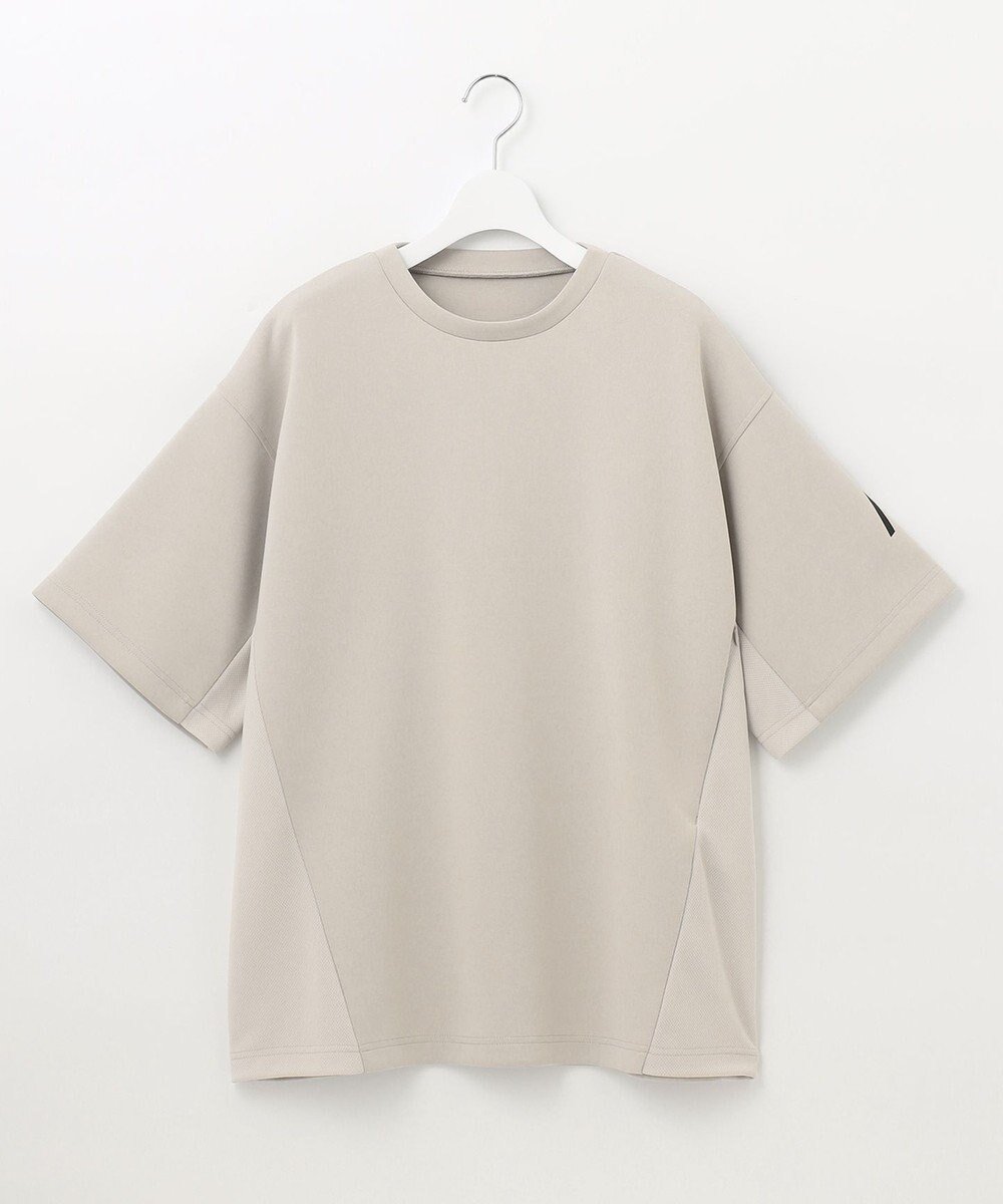 【アンフィーロ 自由区/UNFILO】の【ユニセックス】コンビTシャツ インテリア・キッズ・メンズ・レディースファッション・服の通販 founy(ファニー) 　ファッション　Fashion　レディースファッション　Fashion for Women　トップス・カットソー　Cut & Sew Tops　シャツ・ブラウス・オフィスカジュアル　Elegant Blouses & Button-Ups　ロングTシャツ・Tシャツ　Longline T-Shirts & Tees　カットソー・ベーシックTシャツ　Cut-and-Sewn Tops / Stretch Tees & Basics　カットソー　Cut and Sewn Top　コンビ　Combo, Combination Style　シンプル　Simple, Minimal　ストレッチ　Stretch, Stretchy Fabric　ポケット　Pocket, Pocket Detail　メンズ　Men's, Menswear　ワンポイント　One Point, Statement Accent　夏　Summer　S/S・春夏　SS, Spring/Summer, Warm Season　無地　Plain, Solid Color　A/W・秋冬　Autumn/Winter　ベージュ系|ID: prp329100004537247 ipo3291000000032709597