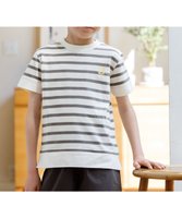 【ジェイ プレス/J.PRESS / KIDS】の【110-130cm】J.半袖ボーダーTシャツ 人気、トレンドファッション・服の通販 founy(ファニー) ファッション Fashion キッズファッション KIDS トップス・カットソー Tops/Tees/Kids 2024年 2024 2024春夏・S/S Ss,Spring/Summer,2024 カットソー Cut And Sew シンプル Simple スマホ Smartphone ベーシック Basic ボーダー Border ワンポイント One Point 半袖 Short Sleeve 夏 Summer 春 Spring S/S・春夏 Ss・Spring/Summer |ID:prp329100004537261