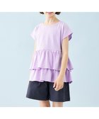 【アンフィーロ/UNFILO / KIDS】の【110-150cm】アソート デザインTシャツ パープル[ティアード]|ID: prp329100004537265 ipo3291000000032062435