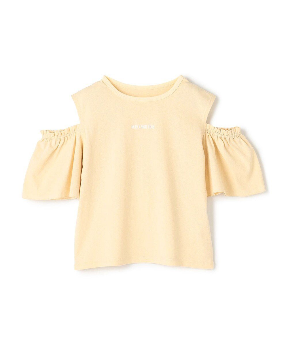 【アンフィーロ/UNFILO / KIDS】の【110-150cm】アソート デザインTシャツ インテリア・キッズ・メンズ・レディースファッション・服の通販 founy(ファニー) 　ファッション　Fashion　キッズファッション　KIDS Children’s Clothing　トップス・カットソー　Tops/Tees/Kids　カットソー　Cut And Sew　ショルダー　Shoulder　スリーブ　Sleeve　ティアード　Tiered　フリル　Frills　夏　Summer　春　Spring　S/S・春夏　Ss・Spring/Summer　イエロー[オープンショルダー]|ID: prp329100004537265 ipo3291000000032572875
