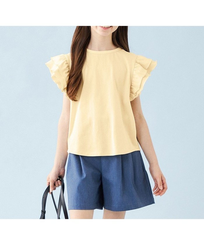 【アンフィーロ/UNFILO / KIDS】の【110-150cm】アソート デザインTシャツ インテリア・キッズ・メンズ・レディースファッション・服の通販 founy(ファニー) https://founy.com/ ファッション Fashion キッズファッション Fashion for Kids トップス・カットソー Cut & Sew Tops カットソー Cut and Sewn Top ショルダー Shoulder, Shoulder Strap スリーブ Sleeve, Long Sleeve / Short Sleeve ティアード Tiered, Tiered Style フリル Frill, Ruffle 夏 Summer 春 Spring S/S・春夏 SS, Spring/Summer, Warm Season |ID: prp329100004537265 ipo3291000000034337328