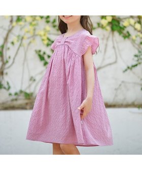 【組曲 / KIDS/KUMIKYOKU】の【110-140㎝】ギンガムサッカー ワンピース 人気、トレンドファッション・服の通販 founy(ファニー) ファッション Fashion キッズファッション KIDS ワンピース Dress/Kids NEW・新作・新着・新入荷 New Arrivals ギンガム Gingham サッカー Soccer モノトーン Monotone ヨーク Yoke リボン Ribbon 夏 Summer 春 Spring S/S・春夏 Ss・Spring/Summer |ID:prp329100004537272