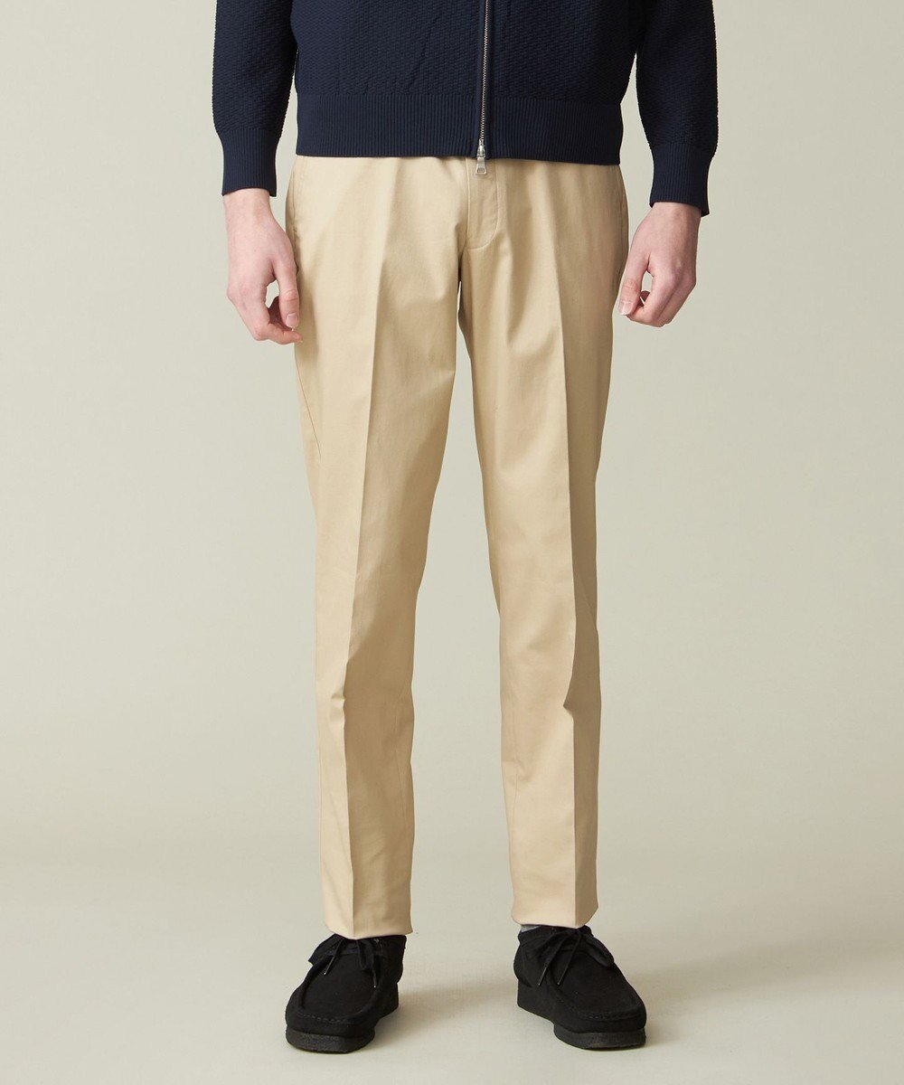 【ジェイ プレス/J.PRESS / MEN】の【ストレッチ】トリコチンストレッチ パンツ インテリア・キッズ・メンズ・レディースファッション・服の通販 founy(ファニー) 　ファッション　Fashion　メンズファッション　MEN　ボトムス　Bottoms/Men　春　Spring　洗える　Washable　ジャケット　Jacket　ストレッチ　Stretch　スラックス　Slacks　スリム　Slim　ドレス　Dress　定番　Standard　S/S・春夏　Ss・Spring/Summer　夏　Summer　エレガント 上品　Elegant　ベージュ系|ID: prp329100004537276 ipo3291000000032245476