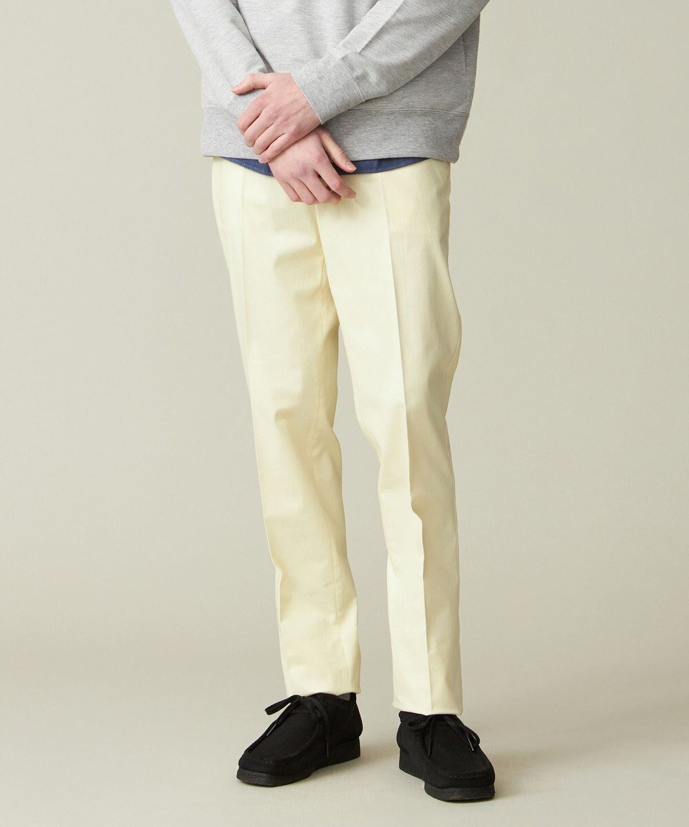 【ジェイ プレス/J.PRESS / MEN】の【ストレッチ】トリコチンストレッチ パンツ インテリア・キッズ・メンズ・レディースファッション・服の通販 founy(ファニー) 　ファッション　Fashion　メンズファッション　MEN　ボトムス　Bottoms/Men　春　Spring　洗える　Washable　ジャケット　Jacket　ストレッチ　Stretch　スラックス　Slacks　スリム　Slim　ドレス　Dress　定番　Standard　S/S・春夏　Ss・Spring/Summer　夏　Summer　エレガント 上品　Elegant　イエロー系|ID: prp329100004537276 ipo3291000000032245477