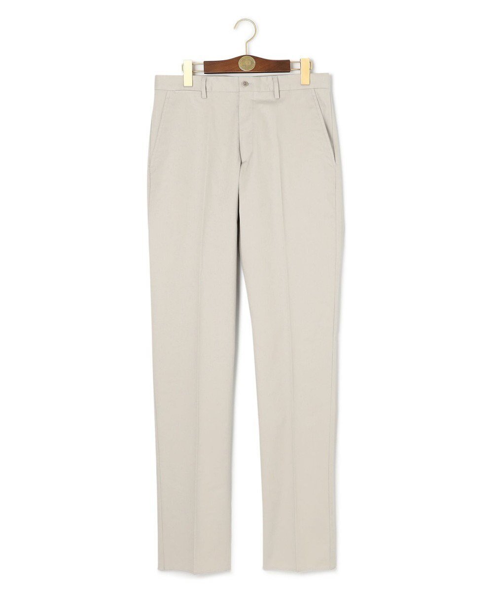 【ジェイ プレス/J.PRESS / MEN】の【ストレッチ】トリコチンストレッチ パンツ インテリア・キッズ・メンズ・レディースファッション・服の通販 founy(ファニー) 　ファッション　Fashion　メンズファッション　Fashion for Men　ボトムス　Bottoms　春　Spring　洗える　Machine Washable　ジャケット　Jacket, Outerwear　ストレッチ　Stretch, Stretchy Fabric　スラックス　Slacks, Dress Pants　スリム　Slim, Slim Fit　ドレス　Dress, One-Piece　定番　Standard, Basic Item　S/S・春夏　SS, Spring/Summer, Warm Season　夏　Summer　エレガント 上品　Elegant　ライトグレー系|ID: prp329100004537276 ipo3291000000032685714