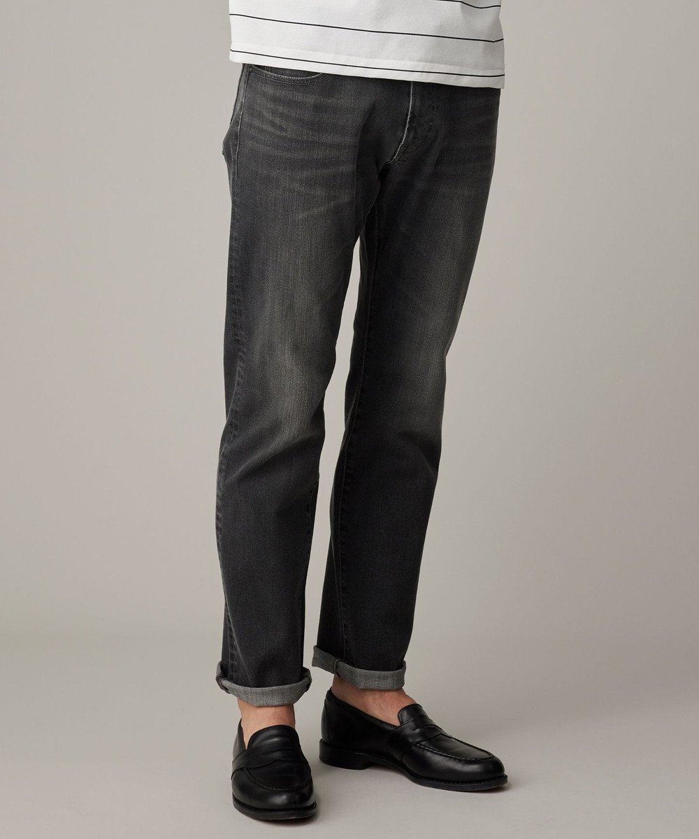 【ジョセフ アブード/JOSEPH ABBOUD / MEN】の【サスティナブル/岡山産デニム】オゾンハイパワーデニム パンツ インテリア・キッズ・メンズ・レディースファッション・服の通販 founy(ファニー) 　ファッション　Fashion　メンズファッション　MEN　ボトムス　Bottoms/Men　デニムパンツ　Denim Pants　春　Spring　ジーンズ　Jeans　ストレッチ　Stretch　スリム　Slim　デニム　Denim　フィット　Fit　S/S・春夏　Ss・Spring/Summer　再入荷　Restock/Back In Stock/Re Arrival　夏　Summer　ブラック系|ID: prp329100004537280 ipo3291000000032062528