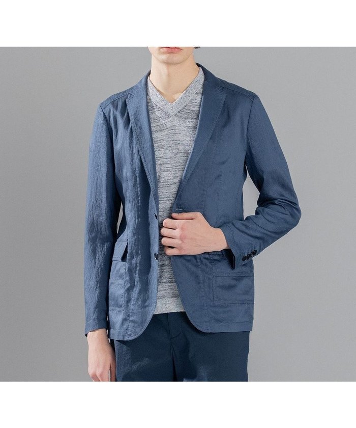 【ジョゼフ オム/JOSEPH HOMME / MEN】のストレッチマイヤー ジャケット インテリア・キッズ・メンズ・レディースファッション・服の通販 founy(ファニー) https://founy.com/ ファッション Fashion メンズファッション Fashion for Men アウター Men's Coats Outerwear テーラードジャケット Tailored Jackets & Blazers カーディガン Cardigan, Knitwear ジャケット Jacket, Outerwear ストレッチ Stretch, Stretchy Fabric センター Center, Center Line パッチ Patch, Appliqué ポケット Pocket, Pocket Detail 夏 Summer 春 Spring S/S・春夏 SS, Spring/Summer, Warm Season 軽量 Lightweight, Ultra Light 雑誌 Magazine, Fashion Magazine |ID: prp329100004537287 ipo3291000000033616658