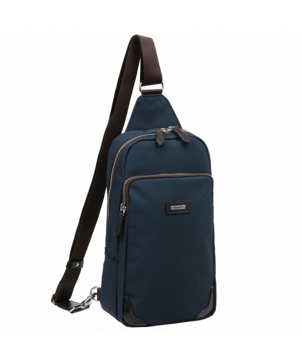 【エース バッグズ アンド ラゲッジ/ACE BAGS & LUGGAGE / MEN】のMACKINTOSH PHILOSOPHY バルヴェニー ワンショルダータイプ インテリア・キッズ・メンズ・レディースファッション・服の通販 founy(ファニー) 　ファッション　Fashion　メンズファッション　MEN　バッグ　Bag/Men　コンパクト　Compact　ショルダー　Shoulder　ジャケット　Jacket　スマホ　Smartphone　フロント　Front　ポケット　Pocket　再入荷　Restock/Back In Stock/Re Arrival　旅行　Travel　ネイビー|ID: prp329100004537295 ipo3291000000032062607