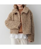 【23区/NIJYUSANKU】のECOPEL カーリーファー ブルゾン ベージュ系|ID: prp329100004537301 ipo3291000000032062634