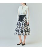 【グレース コンチネンタル/GRACE CONTINENTAL】のフラワージャガードテーラードレス キナリ|ID: prp329100004537303 ipo3291000000033551940