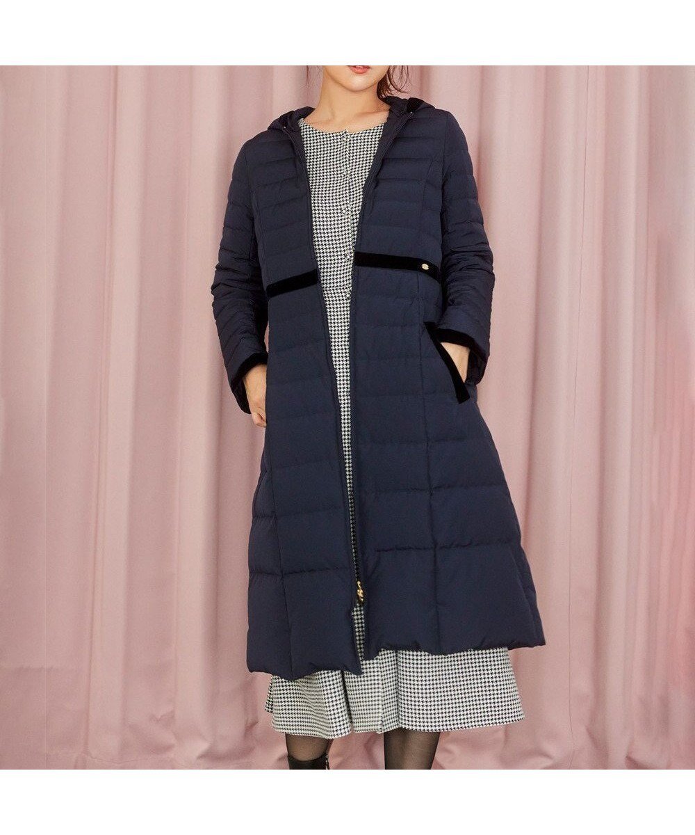 【トッカ/TOCCA】の【WEB限定カラーあり・洗える】COSMIC BLANKET ロングダウンコート インテリア・キッズ・メンズ・レディースファッション・服の通販 founy(ファニー) 　ファッション　Fashion　レディースファッション　WOMEN　アウター　Coat Outerwear　コート　Coats　ジャケット　Jackets　ダウン　Down Coats And Jackets　ジャケット　Jacket　ブランケット　Blanket　洗える　Washable　A/W・秋冬　Aw・Autumn/Winter・Fw・Fall-Winter　ネイビー系|ID: prp329100004537306 ipo3291000000032062672