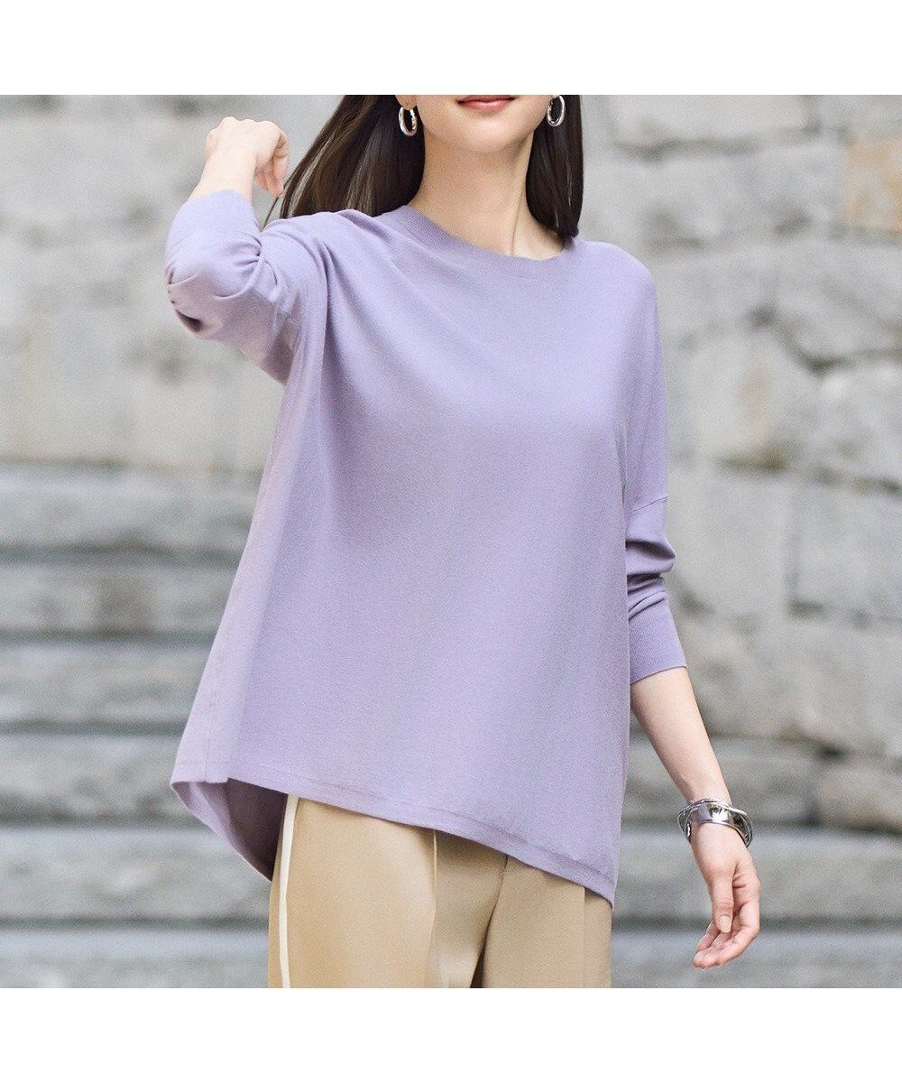 【自由区/JIYU-KU】の【WEB限定カラーあり】レーヨンストレッチ ニットT 人気、トレンドファッション・服の通販 founy(ファニー) ファッション Fashion レディースファッション Fashion for Women トップス・カットソー Cut & Sew Tops ニット Knit Tops & Sweaters インナー Innerwear エレガント 上品 Elegant シンプル Simple, Minimal ジャケット Jacket, Outerwear ストレッチ Stretch, Stretchy Fabric セーター Sweater, Knitwear A/W・秋冬 Autumn/Winter other-1|ID: prp329100004537308 ipo3291000000034237421