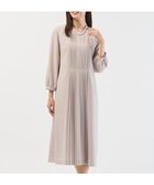 【ジェイ プレス/J.PRESS】の【洗える】ノルディス2wayジョーゼット フロントプリーツ ワンピース ベージュ系|ID: prp329100004537312 ipo3291000000034337831