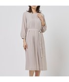 【ジェイ プレス/J.PRESS】のノルディス2wayジョーゼット フロントプリーツ ワンピース ベージュ系|ID: prp329100004537312 ipo3291000000036121930