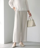 【ジェイ プレス/J.PRESS】の【セットアップ対応・洗える】セラテリーダブルクロス セミワイド パンツ グレージュ系|ID: prp329100004537321 ipo3291000000032062754