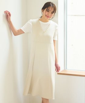 【フェルゥ/Feroux】の【大好評につき今季も登場!】パールポイントダンボール ジャンスカ 人気、トレンドファッション・服の通販 founy(ファニー) ファッション Fashion レディースファッション WOMEN ワンピース Dress カットソー Cut And Sew サンダル Sandals スニーカー Sneakers バランス Balance パール Pearl フレア Flare 今季 This Season 夏 Summer S/S・春夏 Ss・Spring/Summer A/W・秋冬 Aw・Autumn/Winter・Fw・Fall-Winter |ID:prp329100004537324