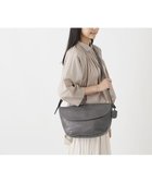【ゲンテン/genten】のゴートベーシック フラップショルダーバッグ グレー|ID: prp329100004537328 ipo3291000000032062809