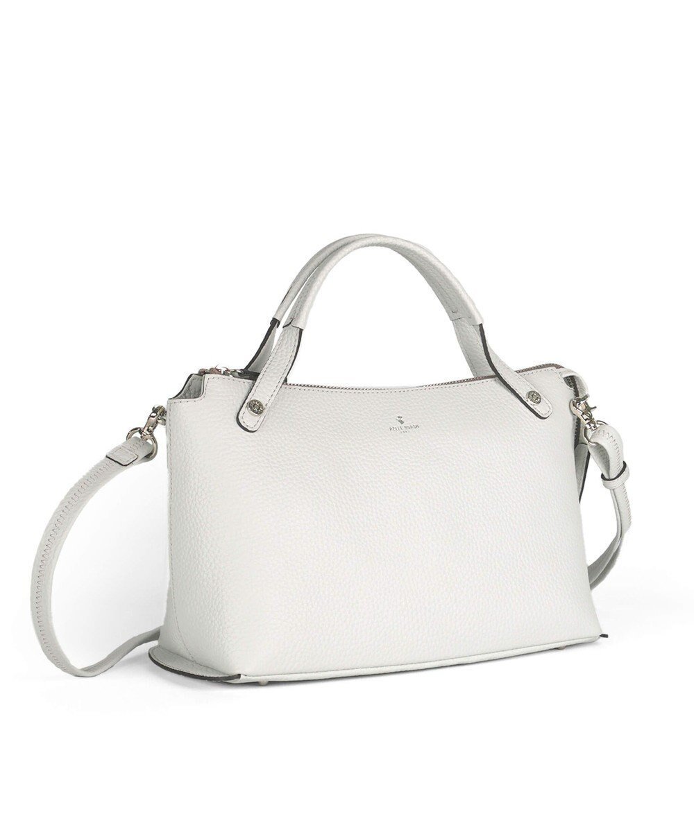 【ペレボルサ/PELLE BORSA】の2wayショルダーバッグ Reinette 4775 インテリア・キッズ・メンズ・レディースファッション・服の通販 founy(ファニー) 　ファッション　Fashion　レディースファッション　Fashion for Women　ショルダー　Shoulder, Shoulder Strap　シルバー　Silver, Metallic Silver　シンプル　Simple, Minimal　財布　Wallet, Purse　ダメージ　Distressed, Destroyed　トレンド　Trend, Trending Now　フォーマル　Formal, Dressy　ポケット　Pocket, Pocket Detail　ポーチ　Pouch, Small Case　おすすめ　Recommended / Our Picks　エレガント 上品　Elegant　オフホワイト|ID: prp329100004537330 ipo3291000000033678829
