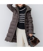 【23区/NIJYUSANKU】の【新色追加/洗える/撥水加工】シレータフタ ロング ダウンコート 人気、トレンドファッション・服の通販 founy(ファニー) ファッション Fashion レディースファッション WOMEN アウター Coat Outerwear コート Coats ジャケット Jackets ダウン Down Coats And Jackets 洗える Washable コンパクト Compact 軽量 Lightweight シャーリング Shirring ジャケット Jacket タフタ Taffeta ダウン Down 人気 Popularity バランス Balance フェザー Feather ベーシック Basic ミドル Middle ロング Long 冬 Winter A/W・秋冬 Aw・Autumn/Winter・Fw・Fall-Winter 再入荷 Restock/Back In Stock/Re Arrival エレガント 上品 Elegant thumbnail ダークブラウン系|ID: prp329100004537335 ipo3291000000032245780