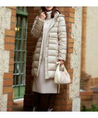【23区/NIJYUSANKU】の【新色追加/洗える/撥水加工】シレータフタ ロング ダウンコート ベージュ系|ID: prp329100004537335 ipo3291000000033564325