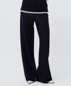 【ベイジ,/BEIGE,】のMONTAIGNE / ウエストゴムウールワイドパンツ Navy|ID: prp329100004537337 ipo3291000000032062880