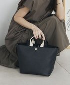 【トプカピ/TOPKAPI】の【Breath TOPKAPI】SCOTCH GRAIN スコッチグレイン プレーン 2トーンテープ ハンドル トートバッグ S ブラック|ID: prp329100004537341 ipo3291000000032617327