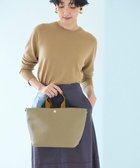 【トプカピ/TOPKAPI】の【Breath TOPKAPI】SCOTCH GRAIN スコッチグレイン プレーン 2トーンテープ ハンドル トートバッグ S カーキブラウン|ID: prp329100004537341 ipo3291000000032617332