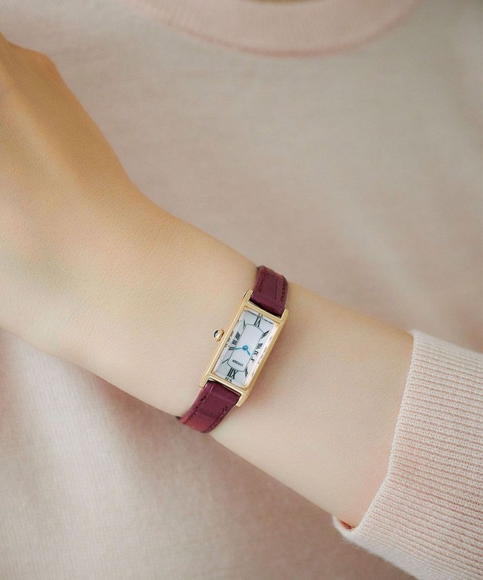 【シチズン/CITIZEN】の【ハンサムなレクタンギュラーウオッチ】電池交換不要の替えバンド付き限定モデル インテリア・キッズ・メンズ・レディースファッション・服の通販 founy(ファニー) https://founy.com/ ファッション Fashion レディースファッション WOMEN アンティーク Antique 腕時計 Watch ガラス Glass クラシカル Classical スマート Smart 時計 Clock パターン Pattern メタル Metal メッシュ Mesh |ID: prp329100004537345 ipo3291000000032062953