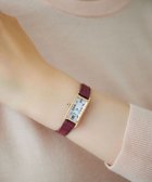 【シチズン/CITIZEN】の【ハンサムなレクタンギュラーウオッチ】電池交換不要の替えバンド付き限定モデル ウォームゴールド|ID: prp329100004537345 ipo3291000000032062954