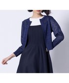 【トッカ/TOCCA】の【洗える】SPIDERWEB KNIT ニットブルゾン ネイビー|ID: prp329100004537352 ipo3291000000032675659