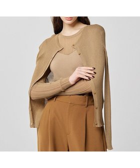 【アンクレイヴ/uncrave】 【手洗い可】シアーニット カーディガン(uncrave WHITE)人気、トレンドファッション・服の通販 founy(ファニー) ファッション Fashion レディースファッション Fashion for Women トップス・カットソー Cut & Sew Tops ニット Knit Tops & Sweaters カーディガン・羽織り Layered Style Cardigans カーディガン Cardigan, Knitwear シアー Sheer, See-Through ストレッチ Stretch, Stretchy Fabric セーター Sweater, Knitwear 雑誌 Magazine, Fashion Magazine フィット Fit, Slim Fit ベーシック Basic, Essential モダン Modern, Contemporary A/W・秋冬 Autumn/Winter |ID:prp329100004537356
