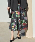 【自由区/JIYU-KU】の【SHIHOさん着用・洗える】ペイントタッチフラワープリント スカート スレートベース|ID: prp329100004537371 ipo3291000000032708231