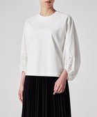 【ポール スミス/Paul Smith】のレース コンビ カットソー 人気、トレンドファッション・服の通販 founy(ファニー) ファッション Fashion レディースファッション Fashion for Women トップス・カットソー Cut & Sew Tops シャツ・ブラウス・オフィスカジュアル Elegant Blouses & Button-Ups ロングTシャツ・Tシャツ Longline T-Shirts & Tees カットソー・ベーシックTシャツ Cut-and-Sewn Tops / Stretch Tees & Basics カットソー Cut and Sewn Top コンビ Combo, Combination Style スリーブ Sleeve, Long Sleeve / Short Sleeve デニム Denim, Jeans Material トレンド Trend, Trending Now フェミニン Feminine, Girly レース Lace, Lace Fabric エレガント 上品 Elegant 夏 Summer S/S・春夏 SS, Spring/Summer, Warm Season A/W・秋冬 Autumn/Winter thumbnail ホワイト|ID: prp329100004537379 ipo3291000000033629964
