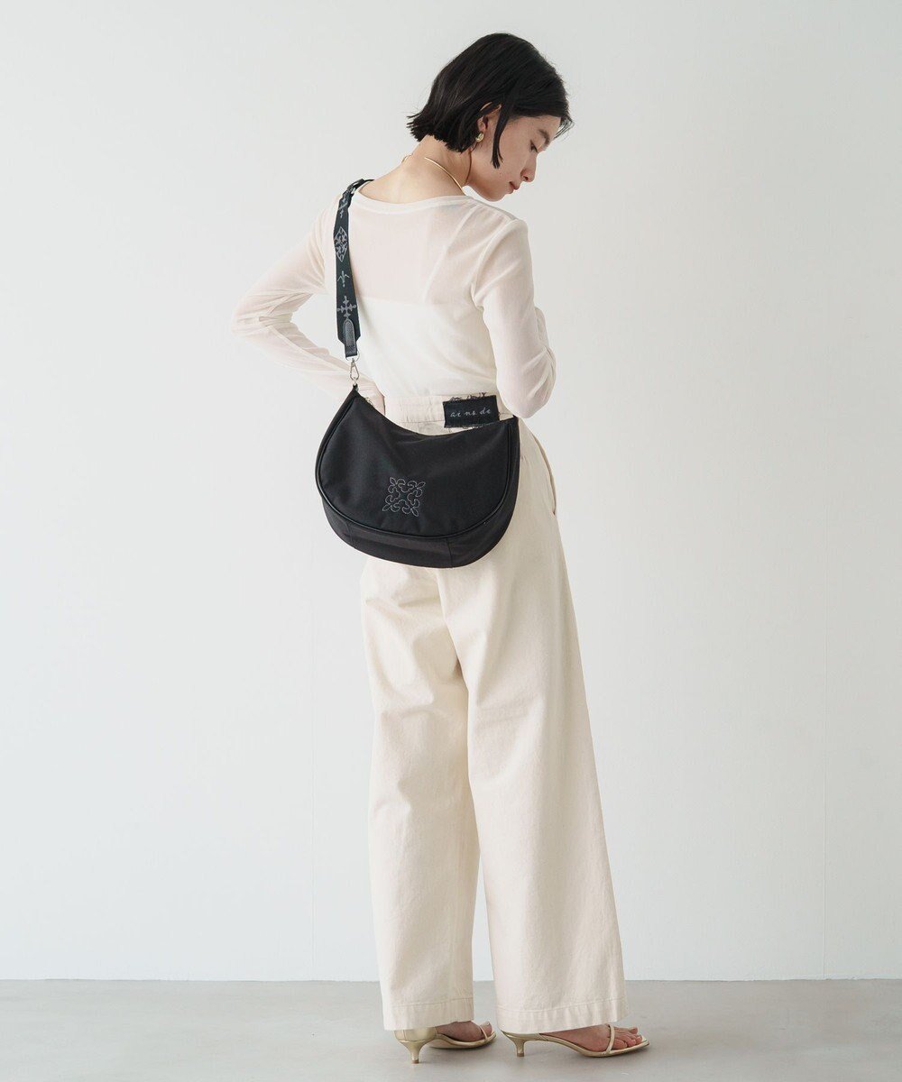 【ラシット/russet】のコーデュラナイロン2wayショルダーバッグ(CE-1537) インテリア・キッズ・メンズ・レディースファッション・服の通販 founy(ファニー) 　ファッション　Fashion　レディースファッション　Ladies' Fashion Online　ショルダー　Shoulder　ショート　Short　シルバー　Silver　シンプル　Simple　スタイリッシュ　Stylish　財布　Wallet　人気　Popularity　バランス　Balance　パイピング　Piping　フィット　Fit　ポケット　Pocket　モチーフ　Motif　再入荷　Restock/Back In Stock/Re Arrival　おすすめ　Recommend　日本製　Made In Japan　エレガント 上品　Elegant　2025年　2025　2025春夏・S/S　Ss,Spring/Summer,2025　Black|ID: prp329100004537380 ipo3291000000032572424