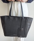 【エクエル ル スティル デヴィ/Hekher Le Style de Vie】の【日本製 / A4サイズ対応/セレモニーにも】シュリンクレザー トートバッグ ブラック|ID: prp329100004537382 ipo3291000000035889235