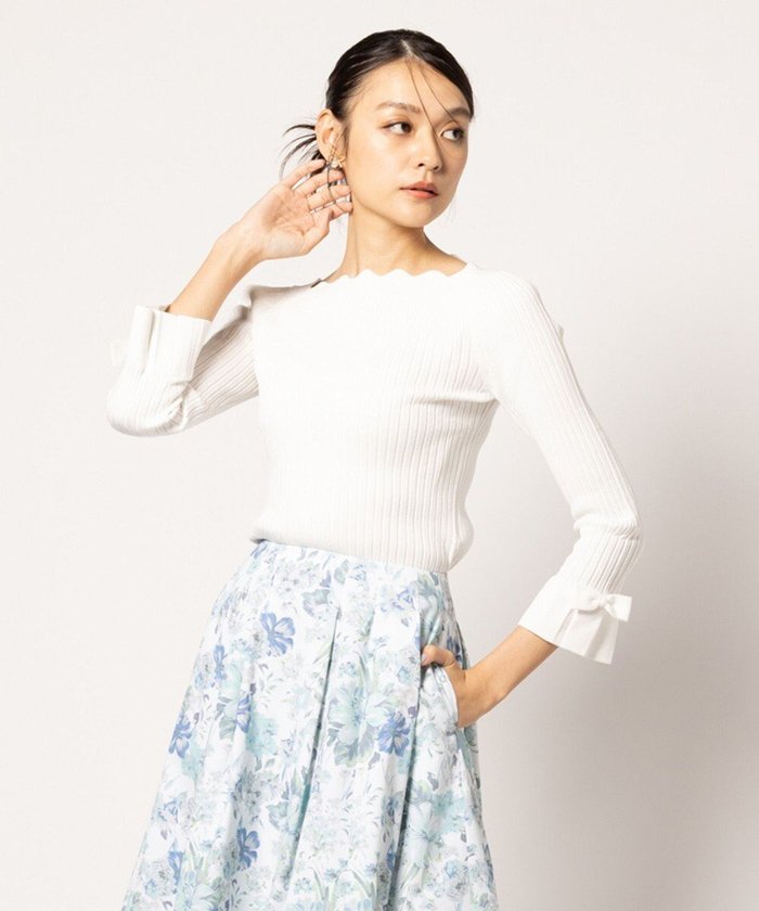 【トッカ/TOCCA】の【洗える】ZIGZAG KNIT プルオーバー インテリア・キッズ・メンズ・レディースファッション・服の通販 founy(ファニー) https://founy.com/ ファッション Fashion レディースファッション Fashion for Women トップス・カットソー Cut & Sew Tops ニット Knit Tops & Sweaters カジュアルプルオーバー・ニットトップス Pullovers & Knit Tops / Casual Pullovers 夏 Summer 春 Spring S/S・春夏 SS, Spring/Summer, Warm Season 洗える Machine Washable |ID: prp329100004537383 ipo3291000000032649895