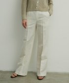 【ベイジ,/BEIGE,】の【Precious 8月号掲載】CLAUDE / ワイドストレートパンツ Ecru|ID: prp329100004537394 ipo3291000000032063168