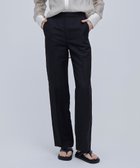 【ベイジ,/BEIGE,】の【Precious 8月号掲載】CLAUDE / ワイドストレートパンツ Black|ID: prp329100004537394 ipo3291000000032063171