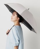 【ムーンバット/MOONBAT】の【一級遮光/晴雨兼用】LANVIN en Bleu (ランバン オン ブルー) 長傘 日傘 ラメ刺繍 ピコレース キャメル|ID: prp329100004537416 ipo3291000000033570393