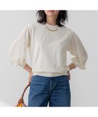 【23区/NIJYUSANKU】の【洗える】コンフォートストレッチ パフスリーブ ニット アイボリー系|ID: prp329100004537433 ipo3291000000032676482