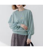 【23区/NIJYUSANKU】の【洗える】コンフォートストレッチ パフスリーブ ニット ライトグリーン系|ID: prp329100004537433 ipo3291000000036298943