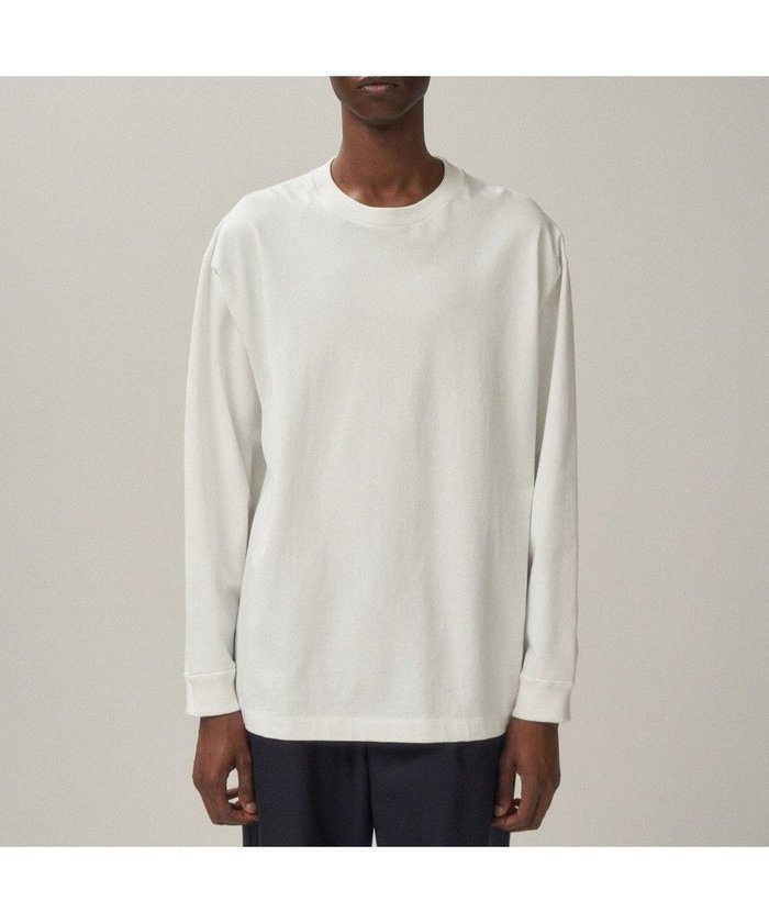 【エイトン/ATON】の12/- AIR SPININNG ルーズフィットロングスリーブTシャツ - UNISEX インテリア・キッズ・メンズ・レディースファッション・服の通販 founy(ファニー) https://founy.com/ ファッション Fashion レディースファッション Fashion for Women トップス・カットソー Cut & Sew Tops シャツ・ブラウス・オフィスカジュアル Elegant Blouses & Button-Ups ロングTシャツ・Tシャツ Longline T-Shirts & Tees カットソー・ベーシックTシャツ Cut-and-Sewn Tops / Stretch Tees & Basics ユニセックス Unisex, Genderless カットソー Cut and Sewn Top スリーブ Sleeve, Long Sleeve / Short Sleeve ロング Long, Long-Length 夏 Summer S/S・春夏 SS, Spring/Summer, Warm Season A/W・秋冬 Autumn/Winter |ID: prp329100004537441 ipo3291000000033235351