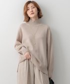 【23区/NIJYUSANKU】の【杏さんセレクトカラー】カシミヤブレンド ハイネック ニット 人気、トレンドファッション・服の通販 founy(ファニー) ファッション Fashion レディースファッション WOMEN トップス・カットソー Tops/Tshirt ニット Knit Tops イエロー Yellow イタリア Italy カシミヤ Cashmere スリット Slit セーター Sweater 人気 Popularity ハイネック High Neck バランス Balance フロント Front ベーシック Basic ラウンド Round ワンポイント One Point 冬 Winter A/W・秋冬 Aw・Autumn/Winter・Fw・Fall-Winter 2024年 2024 2024-2025秋冬・A/W Aw/Autumn/Winter/Fw/Fall/2024-2025 thumbnail ベージュ系|ID: prp329100004537446 ipo3291000000032063514