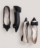 【トッカ/TOCCA】のRIBBON FLAT SHEER PUMPS パンプス ブラック系|ID: prp329100004537456 ipo3291000000032652611